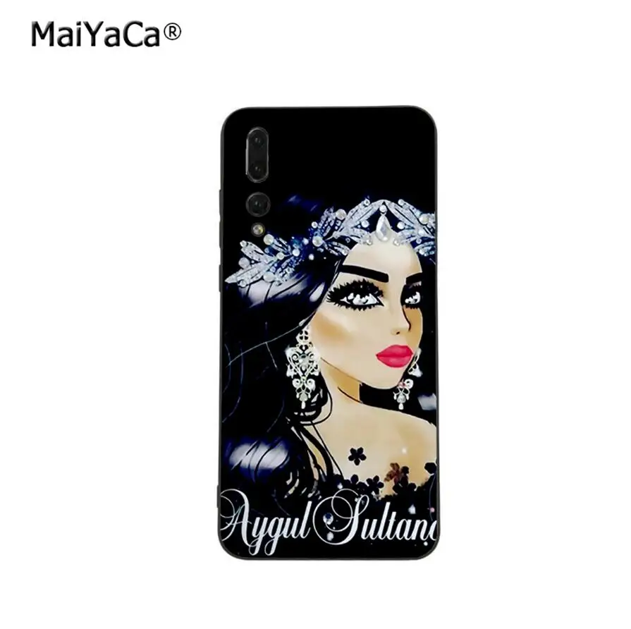 B6194 muslim islamic girls phone case for Huawei P20 P30 Pro P10 plus P9 Mate 10 lite 20 pro Honor view 10 Y7 prime Y9 Enjoy9 - Цвет: B6194