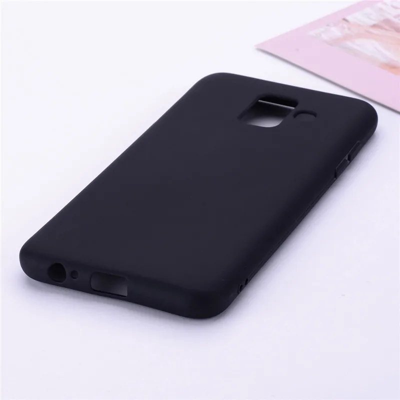 Силиконовый чехол для samsung Galaxy A6 чехол SM A600 A600F яркий мягкий чехол для samsung A6 Plus чехол A605 A605F funda