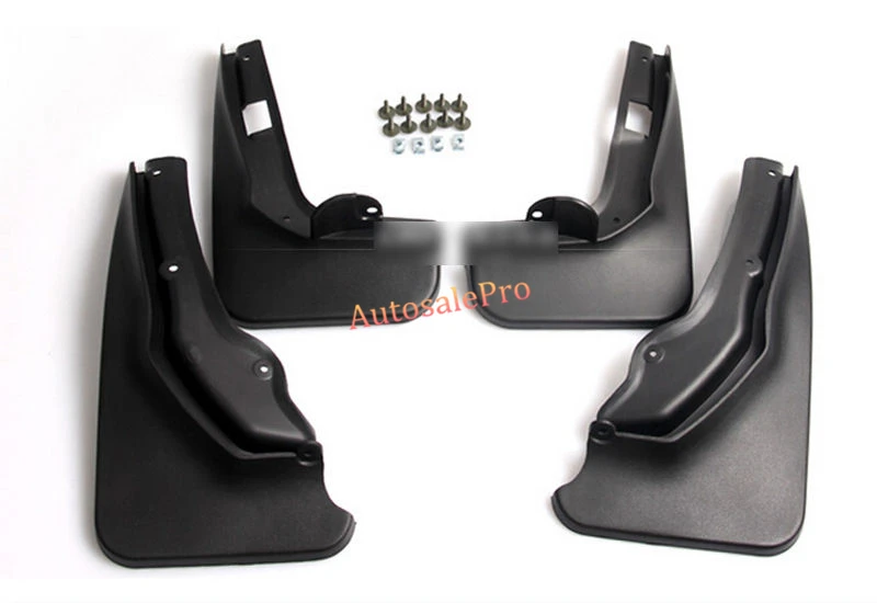 

4 Door Splash Guards Mud Flaps Mud Guards For Mercedes Benz C Class W204 Sedan 2010 2011 2012 2013