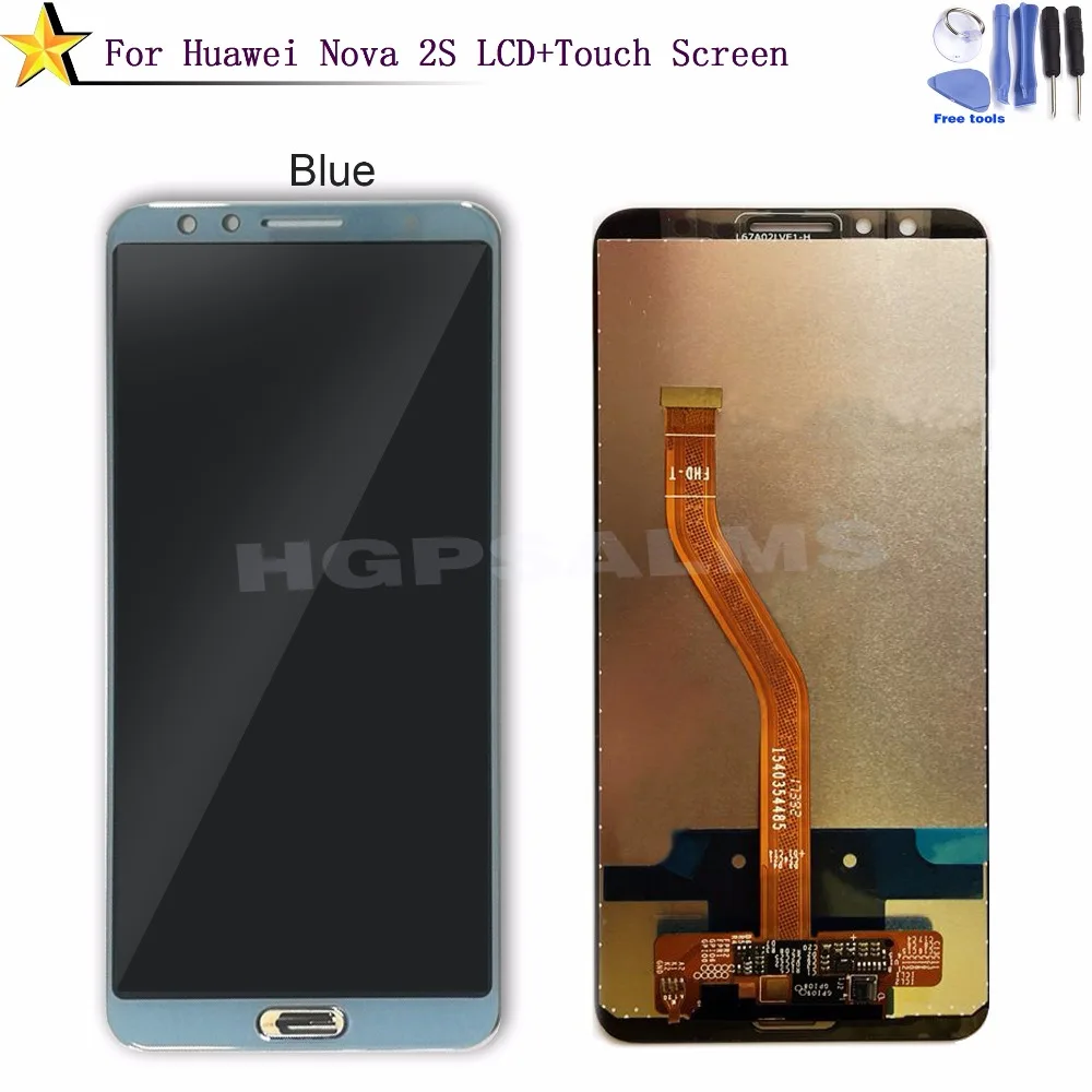 Для huawei Nova 2 S ЖК-дисплей Дисплей Сенсорный экран планшета в сборе Замена 6 0 дюймов