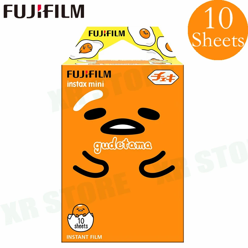 Fujifilm Instax Mini 8 9 пленка новая Gudetama Fuji мгновенная фотобумага 10 листов для 70 7s 50s 50i 90 25