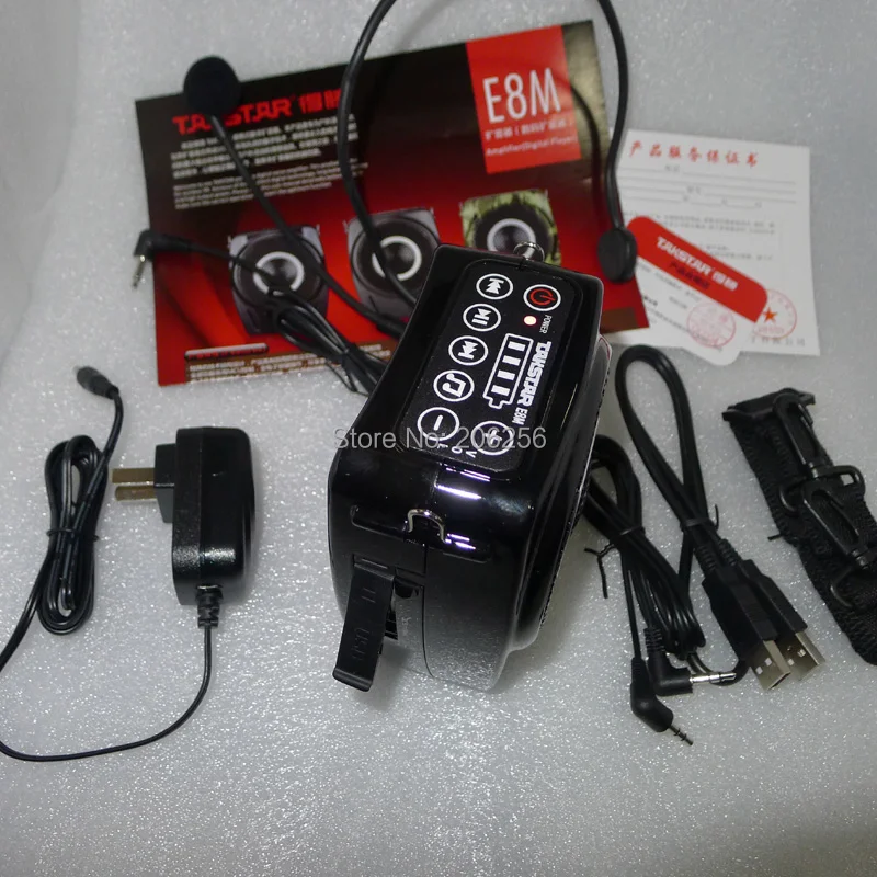 TAKSTAR E8M Портативные Цифровые усилители и динамик MP3 аудио плеер класса D Цифровой
