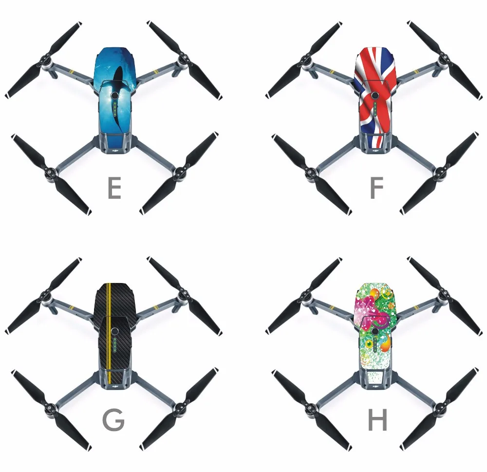 

Новые водонепроницаемые наклейки из ПВХ, наклейки для FPV дрона DJI Mavic Pro