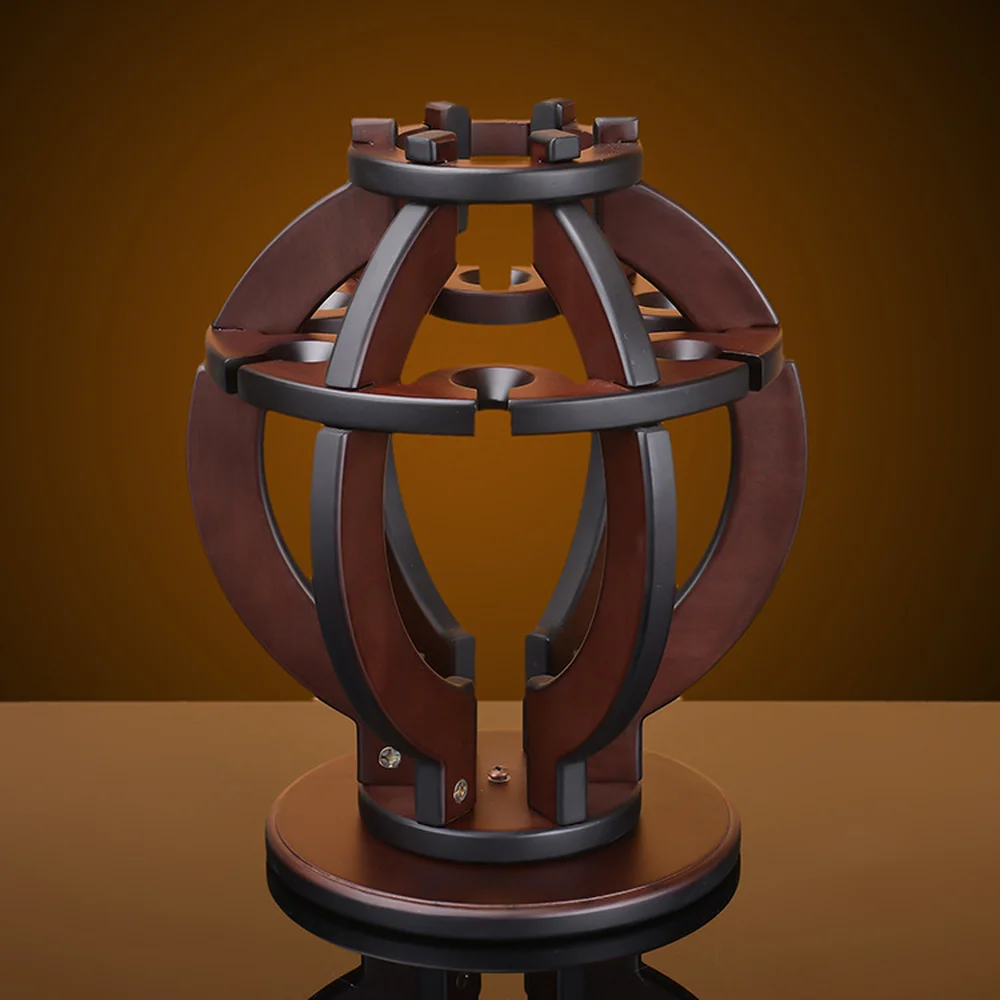 1 шт. деревянная полка для красного вина стойка бокалов из массива дерева (без