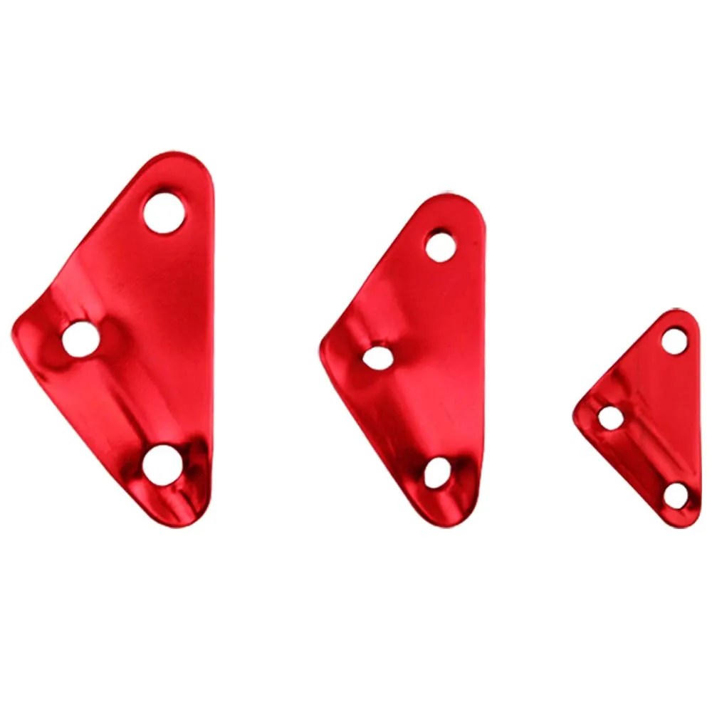 10 шт./компл. треугольная веревка из алюминиевого сплава пряжка быстрое