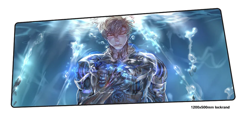 ONE PUNCH MAN коврик для мыши геймер Лидер продаж 120x50 см ноутбук с алюминиевым корпусом