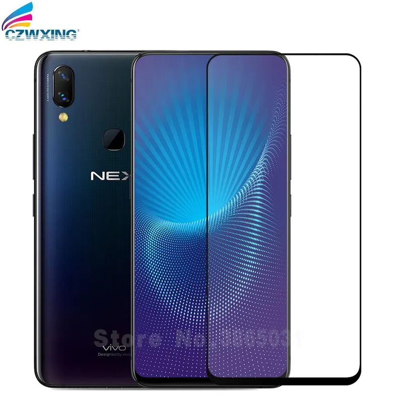 Защитная пленка для экрана из закаленного стекла Vivo NEX S с полным покрытием