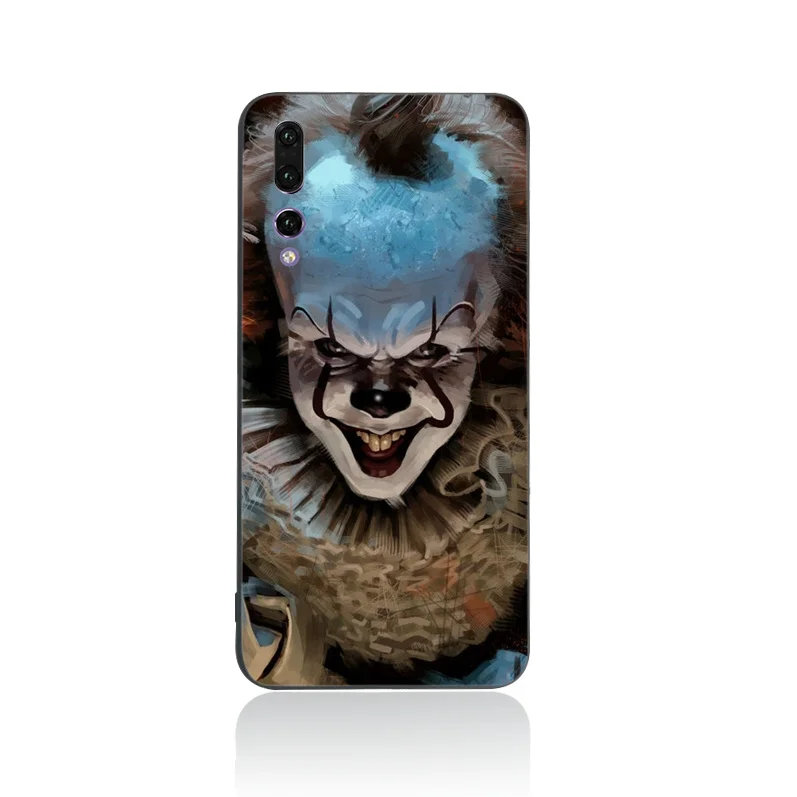 MaiYaCa IT Pennywise клоун ужас черный мягкий силиконовый чехол Чехлы для Huawei NOVA 3E NOVA2 2plus 2A