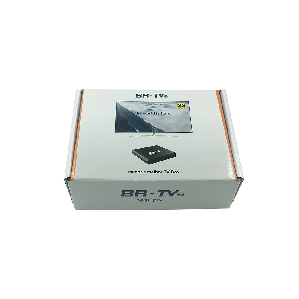 Приставка Смарт ТВ BR TV 7 Amlogic S905X четырехъядерная 1 ГБ ОЗУ 8 Гб ПЗУ Встроенный Wi