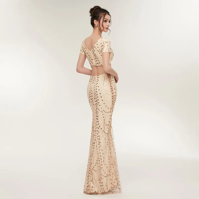 Ruthshen/Роскошные платья для выпускного вечера два предмета с блестками