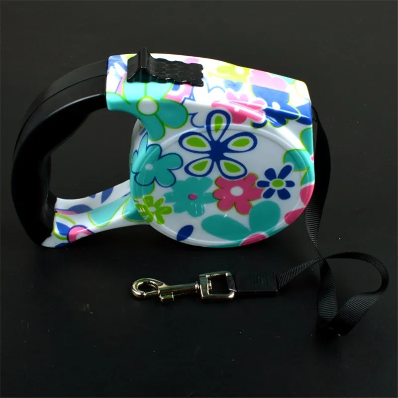 Fine joy 5 м поводок для собак Выдвижной Поводок кошек щенков поводков домашних