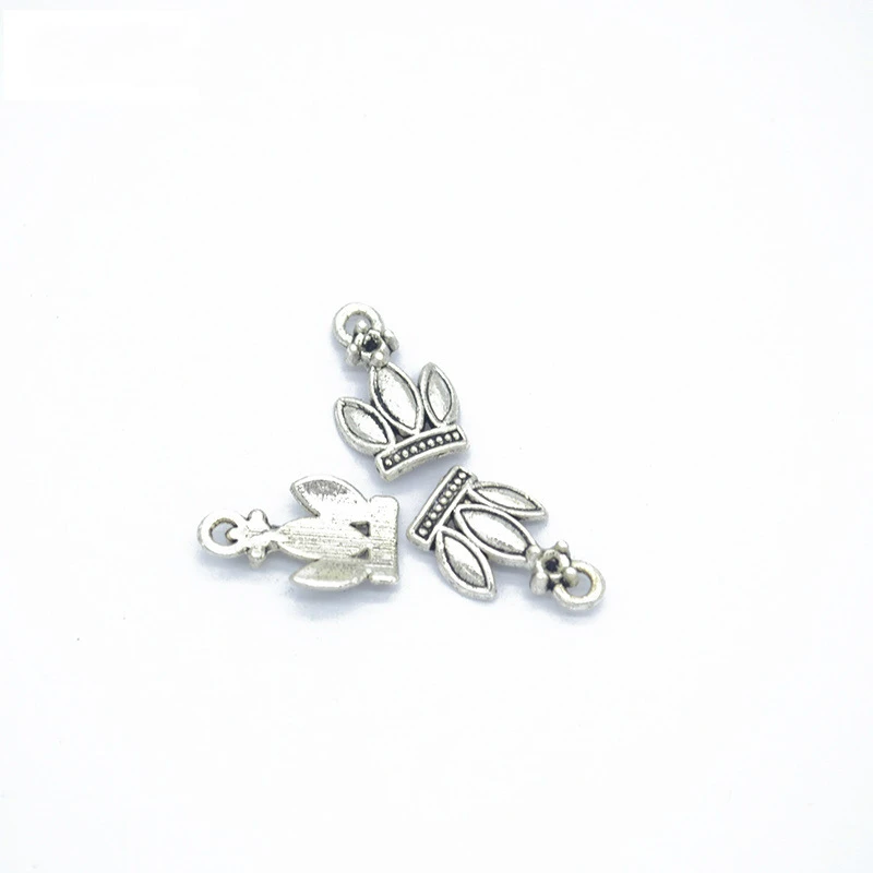 

165pcs Crown Charms DIY Jewelry Making Pendant Fit Bracelets Necklaces Earrings Handmade Crafts