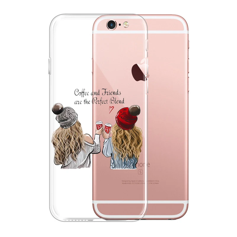 Модный черный коричневый для мамы велоспорта девочки королева 01 чехол iPhone 8 7 6 6s