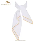 Дизайнерский женский шарф SISHION, роскошный брендовый шифоновый шарф для волос 70*70 см, шарфы для женщин, аксессуары для женщин, квадратный шарф SD0017