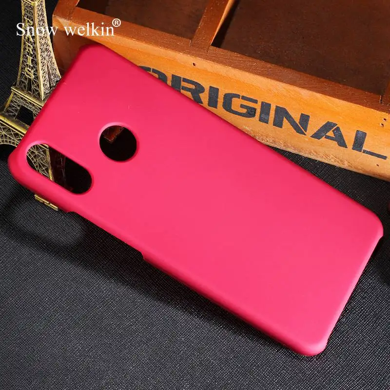 Роскошный прорезиненный матовый пластиковый жесткий чехол для Huawei nova 3 P Smart Plus + /