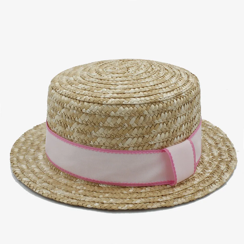 Летняя Пляжная Женская и мужская соломенная шляпа-федора для элегантной леди