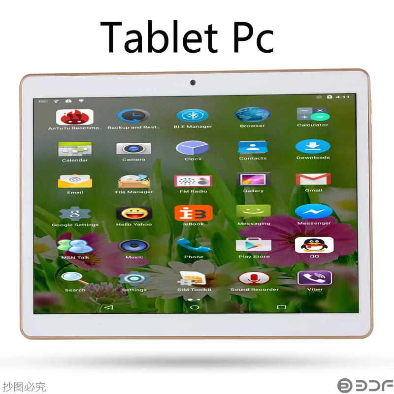 Phone Call 10  Inch Tablet pc Android 5.1 Original 3G  Android Quad Core 2GB RAM 16GB ROM WiFi  FM IPS LCD 2G+16G Tablets Pc