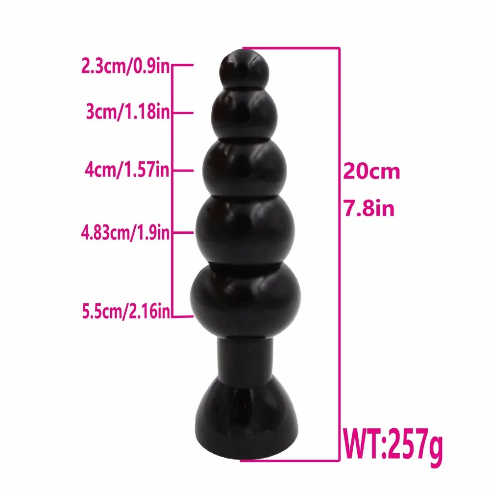 Анальная пробка YEMA в форме башни силиконовая для массажа секс-игрушки взрослых