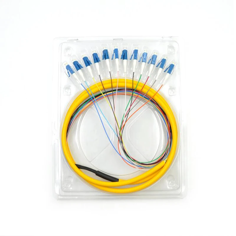 LC 12 ядер водонепроницаемый оптоволоконный Оптический Шнур/свиной