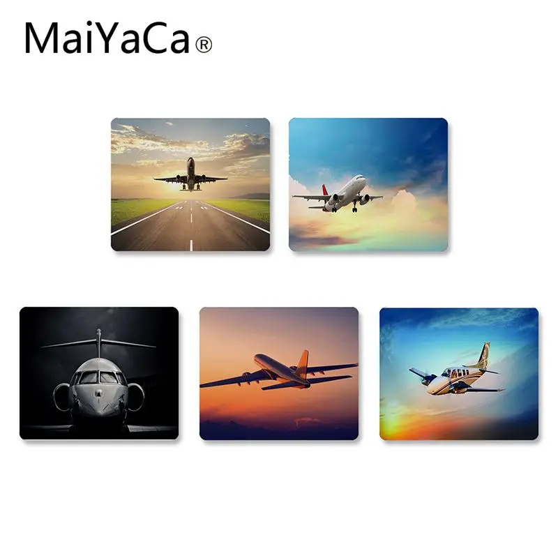 Крутой новый небольшой коврик для мыши с самолетом MaiYaCa компьютерный ПК лидер