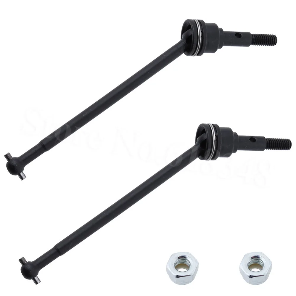 2-Pack Alloy Steel Front Universal Shaft For FS Racing 1/10 Desert Buggy 53625 53632 Baja RC Vehicle Upgrade Accessories | Игрушки и