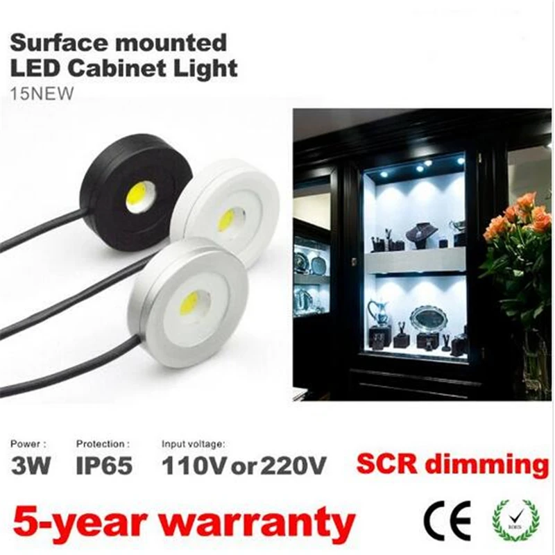 Мини светильник для шкафа 3 Вт 110 В 220 В|led cabinet light|cabinet light220v led |