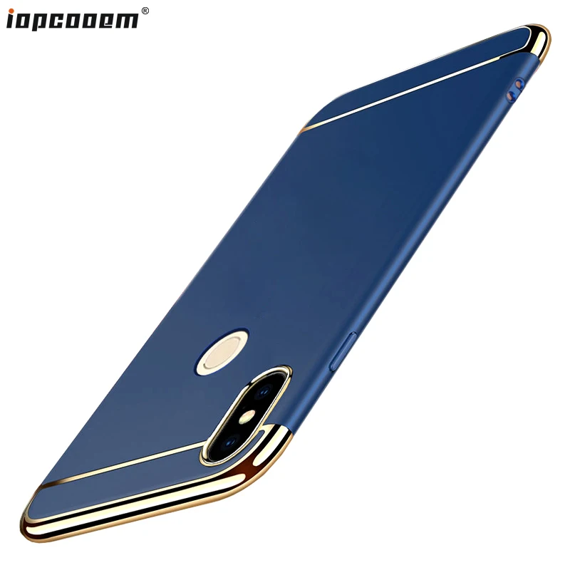 Чехол для Xiaomi Redmi Note 6 Pro Модный деловой чехол 3 в 1 с прошивкой задняя крышка