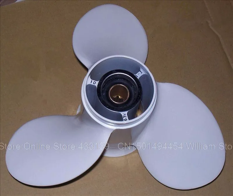 Бесплатная доставка алюминиевый пропеллер для Yamaha Parsun Honda Hidea 15-18HP подвесной