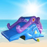 cheap outdoor metal frame swimming pool inflatable water slide