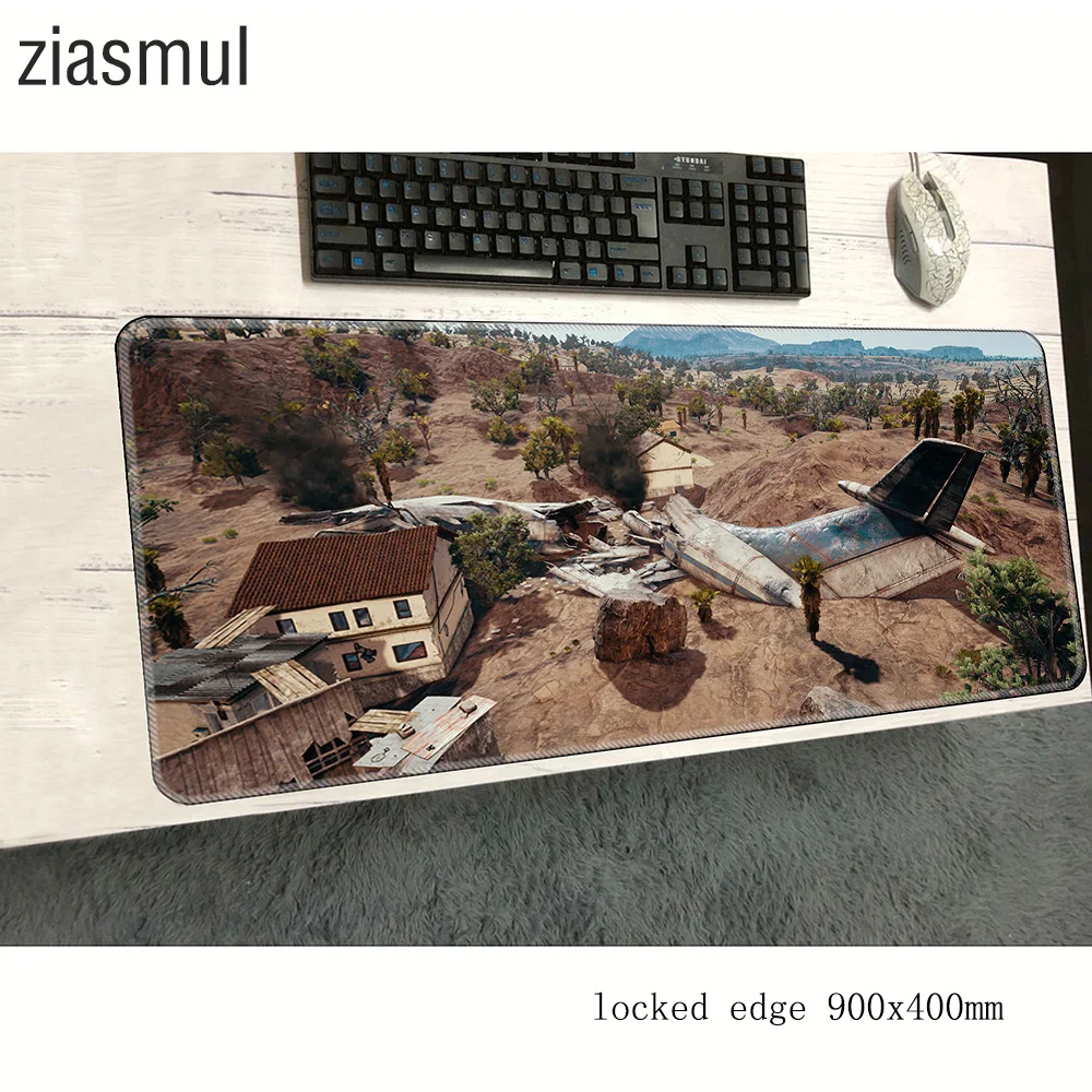 Коврик для мыши pubg 900x400x3 мм большие коврики лучший игровой коврик