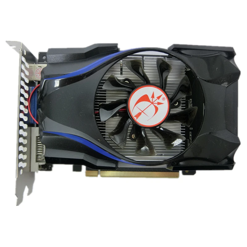 Новый Оригинальный Geforce 9500GT 1 ГБ DDR3 128bit Видеокарта VGA + DVI HDMI видеокарта Бесплатная