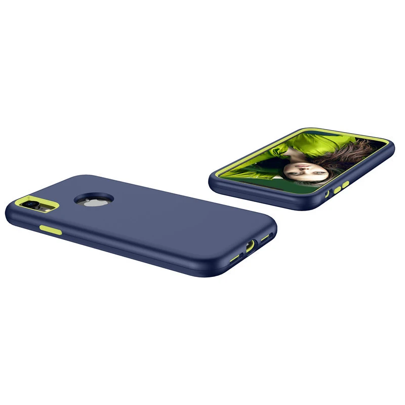 Чехол для телефона s для iPhone Xs Max X XR 6 6s 8 7 Plus ударопрочный защитный чехол Гибридный жесткий резиновый защитный чехол