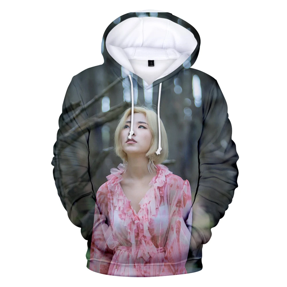 MAMAMOO 3D толстовки Новые Kpop Корейская Повседневная с длинным рукавом модная мягкая