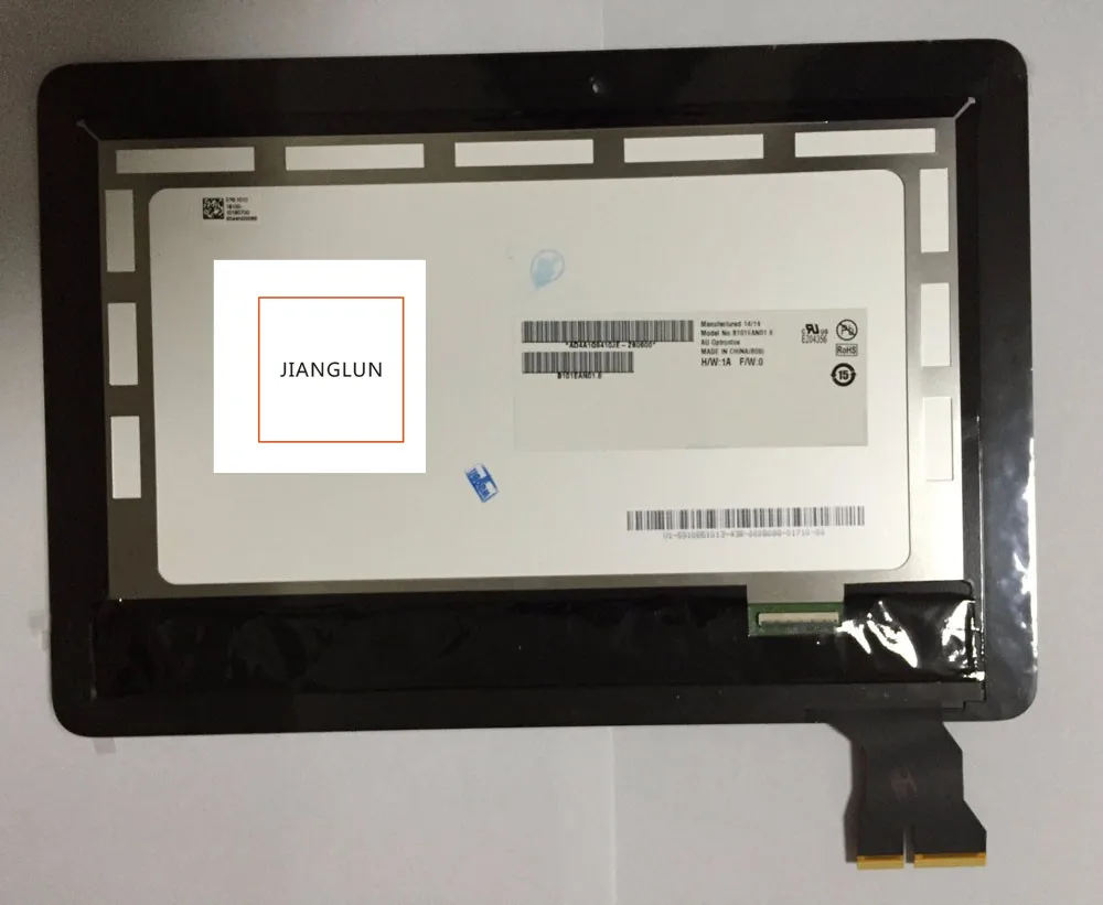 Jianglun для ASUS ME103 ЖК-дисплей Дисплей + Сенсорный экран планшета Стекло в сборе с