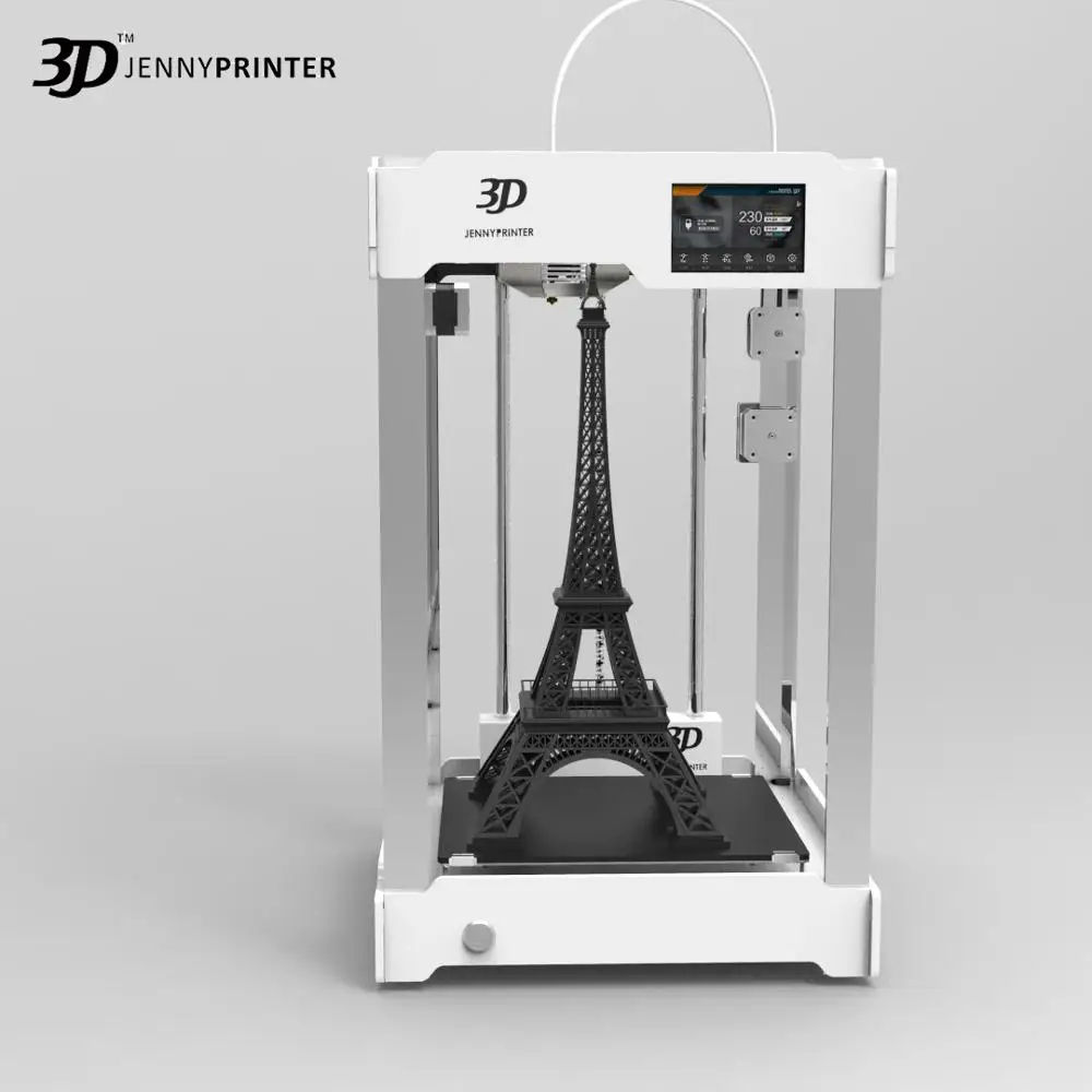 Jenny Maker 3 DIY/Собранный FDM 1,75 мм нить Боуден Экструдер 3d принтер с одним соплом 3d принтер в продаже