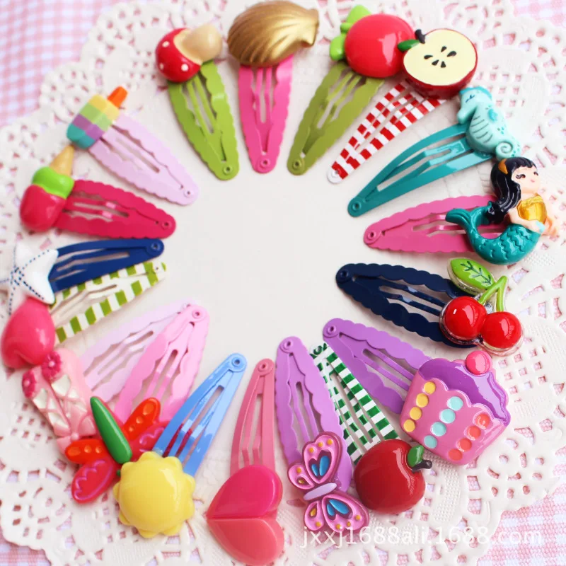 F22 New styling Multi-style animal hairpin headwear hair accessories women girl children fashion 2pcs/set | Детская одежда и обувь