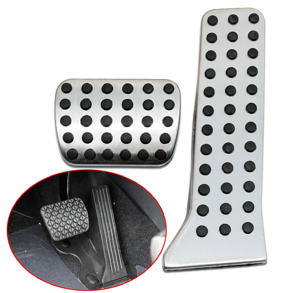 Чехлы для автомобильных педалей из нержавеющей стали Mazda 2 3 6 CX3 CX4 CX5 CX9