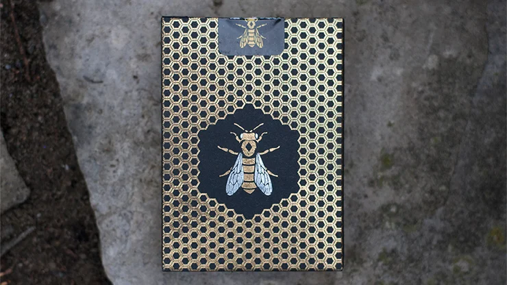 ITgimmick Honeybee V2 Playing Cards (Black Or Yellow MetalLuxe) - Poker | Игрушки и хобби
