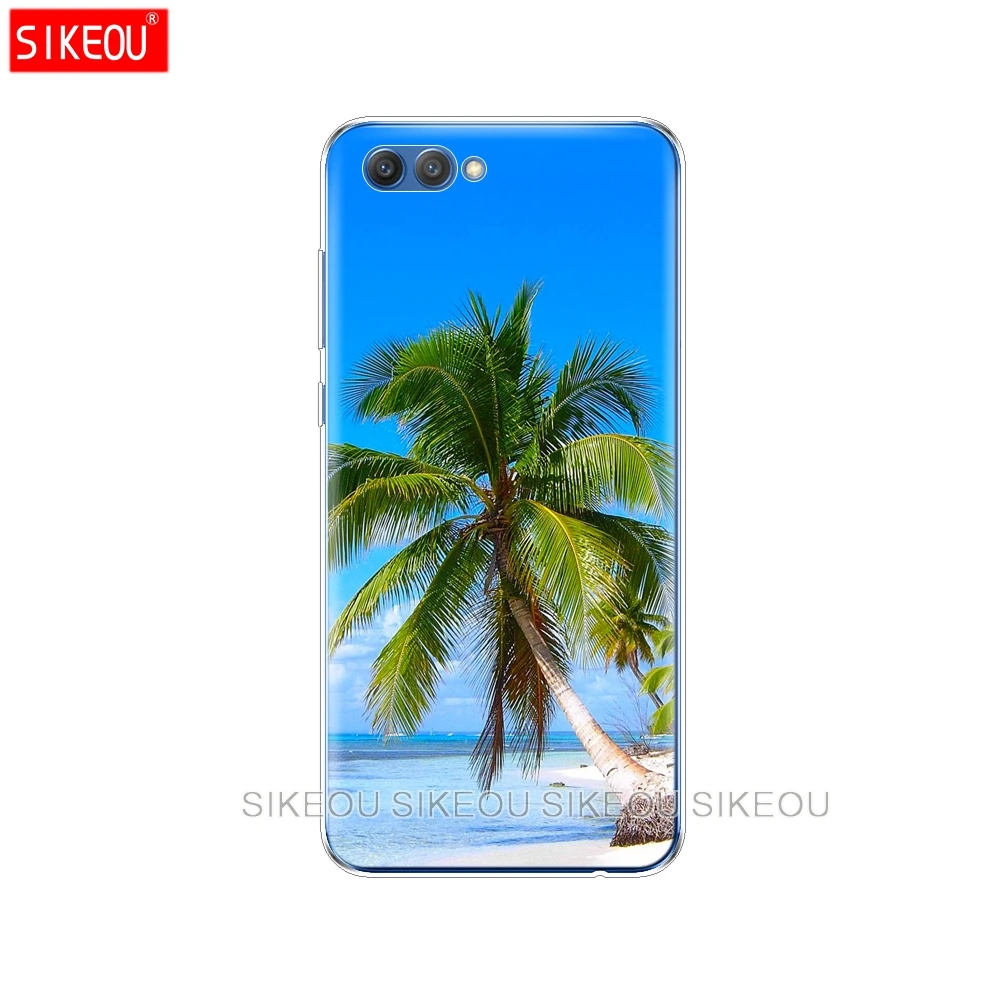 Силиконовый чехол для телефона Huawei Honor 10 V10 3c 4C 5c 5x 4A 6A 6C pro 6X 7X 6 7 8 9 LITE летняя сцена