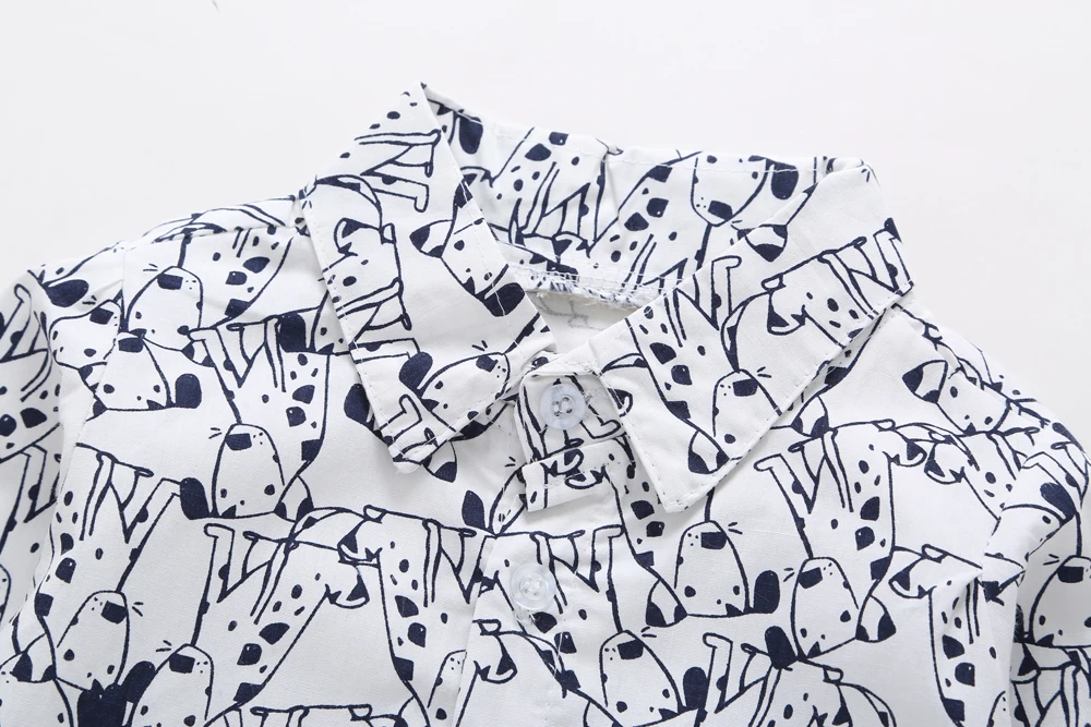 Осень 2020 новый стиль комплект одежды для маленьких мальчиков рубашка с длинными