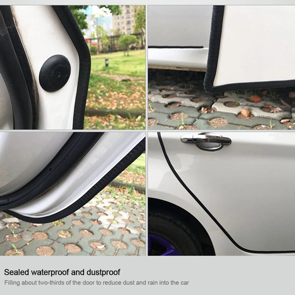 5 м Автомобильная Наклейка Авто автомобильная дверь Край резиновый царапина