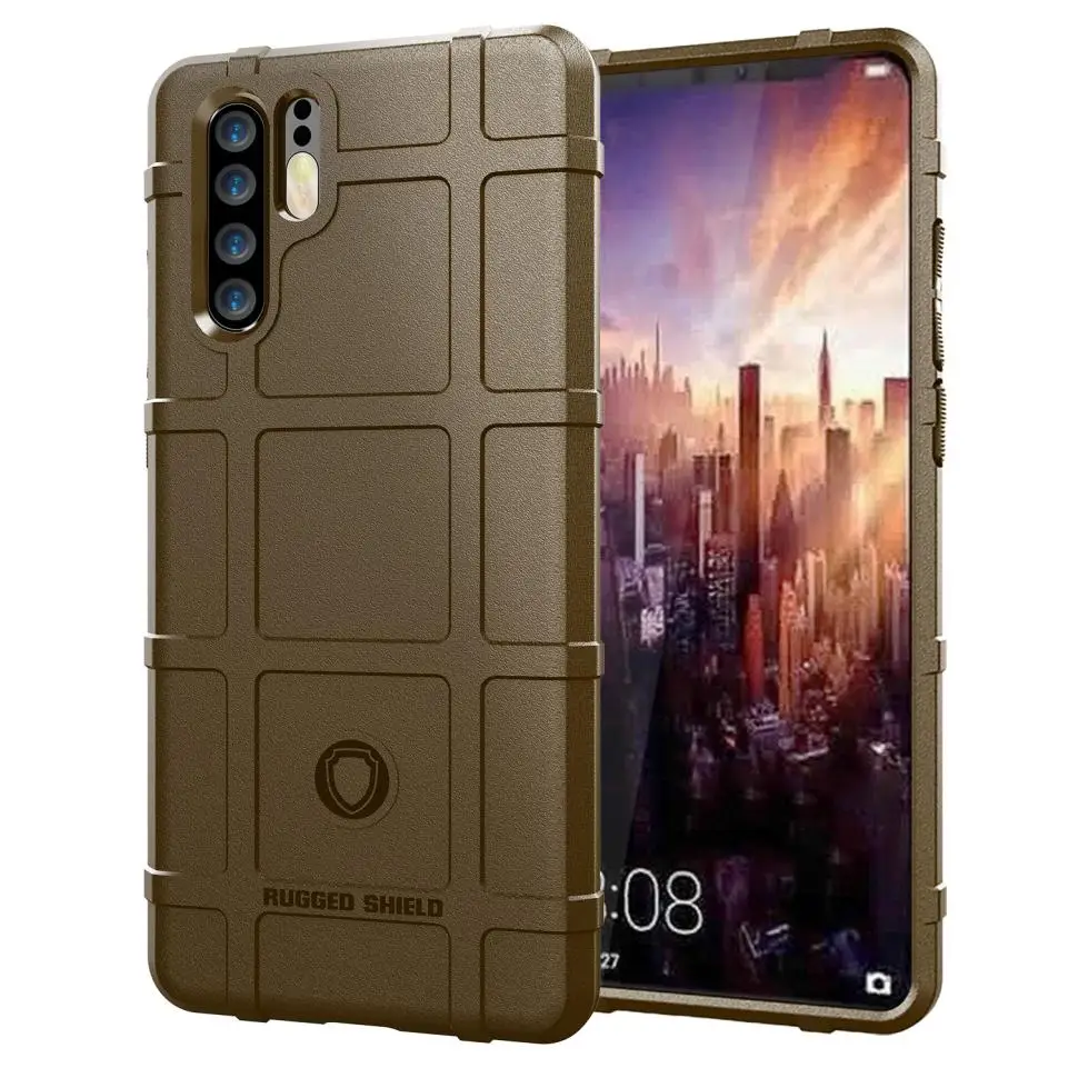 Для Huawei P30/P30 Pro/P30 Lite чехол Роскошный противоударный мягкий Силиконовый ТПУ