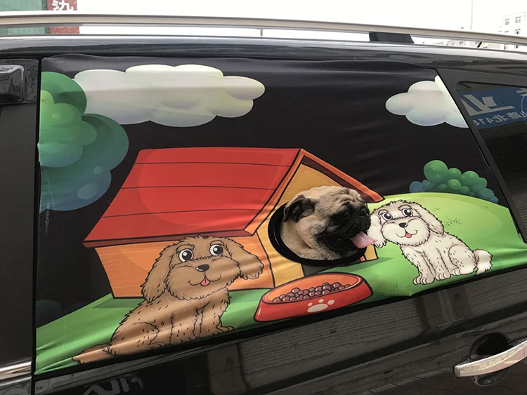 Petshy забор для питомцев, собак, кошек, защита на окна автомобиля, Складной автомобильный козырек, крышка для маленьких и больших собак, висячий козырек для окна автомобиля, аксессуары для домашних животных