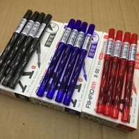36 pcslot roller tip pen 0 5mm ballpoint pens black blue red color gel ink stationery office accessories school supplies fb657