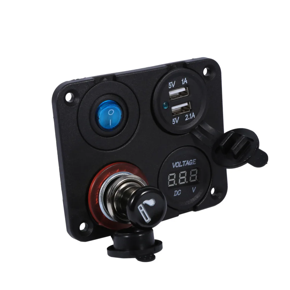 Автомобильный Стайлинг панель переключатель 1 Морской стиль автомобильная лампа