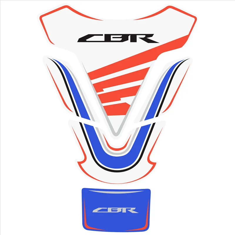 3D защитная накладка на бак мотоцикла Наклейка чехол для Honda CBR600 CBR600RR CBR900RR CBR1000RR CBR Tankpad наклейка s