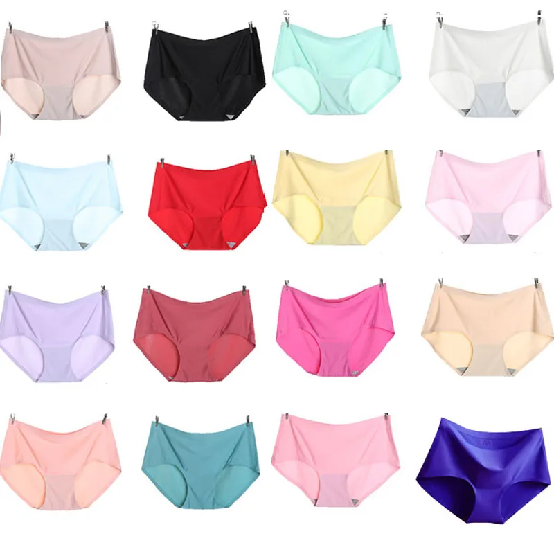Бесшовные трусики из вискозы 20 шт./лот|Женские трусики| |