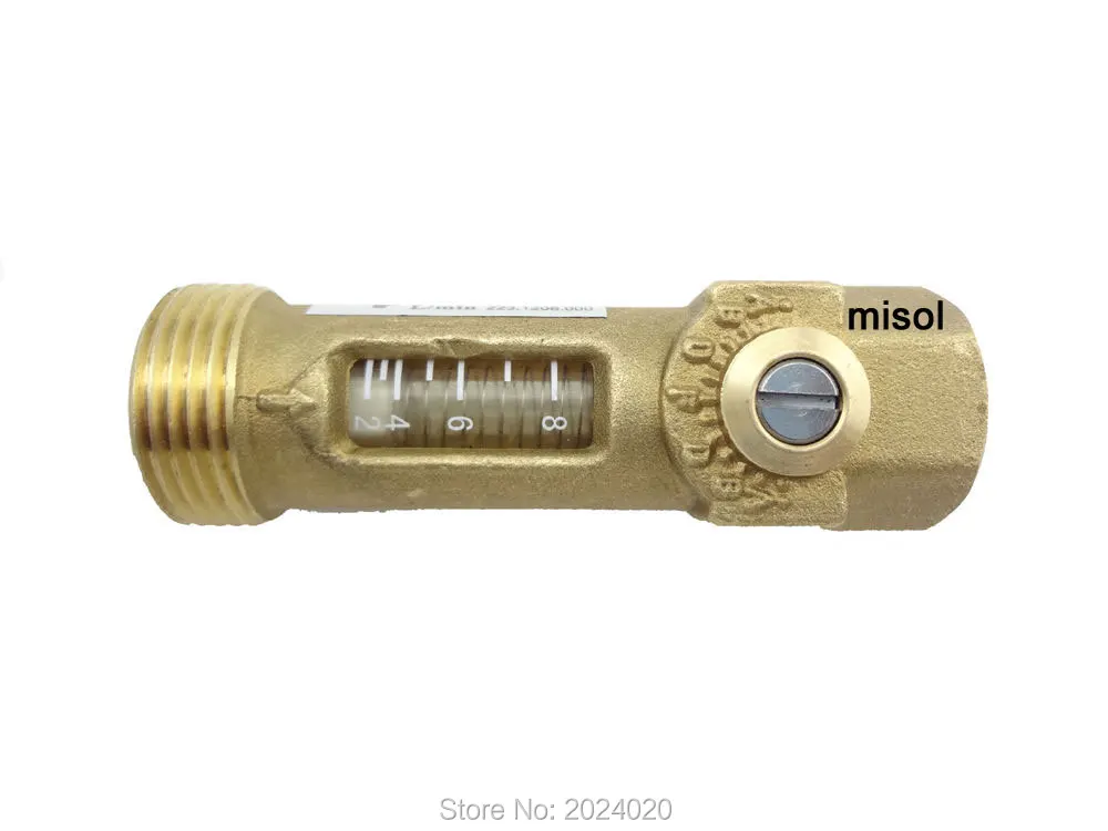 Латунный расходомер 10 шт. балансировочный датчик расхода клапана | Обустройство