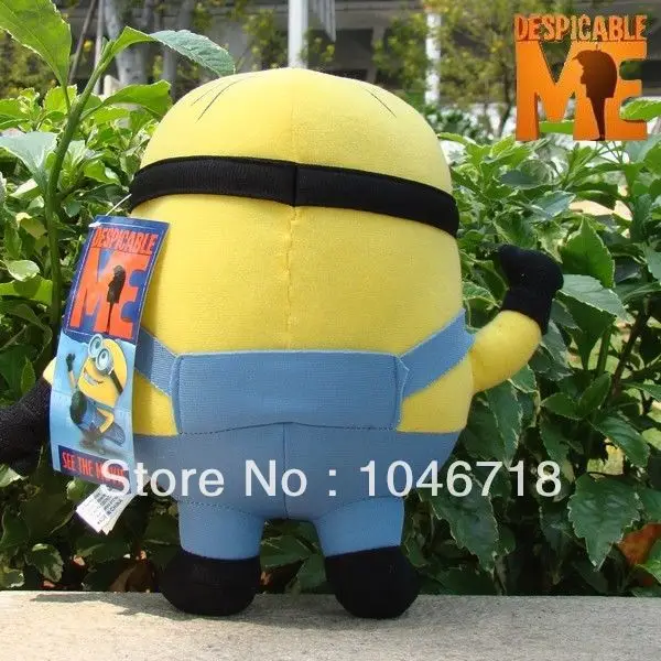2 Pcs Despicable Me Plush Toy Dave 9&quot &amp Orphan Girl Agnes 7&quot Stuffed Animal Doll | Игрушки и хобби