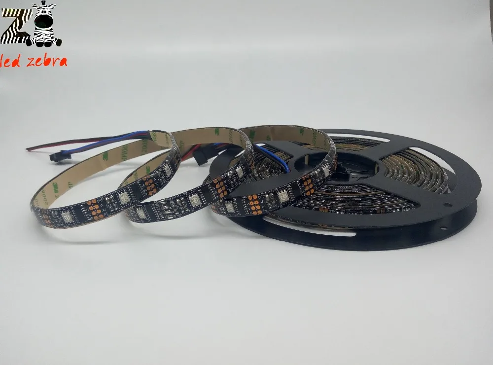 DC 5 v ws2801 светодиодная полоса с адресом 32led/m водонепроницаемый ip65 чудесный